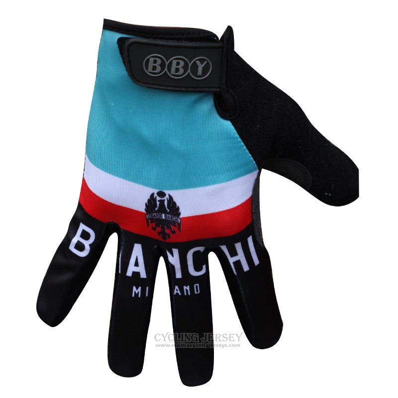 2014 Bianchi Full Finger Gloves Cycling
